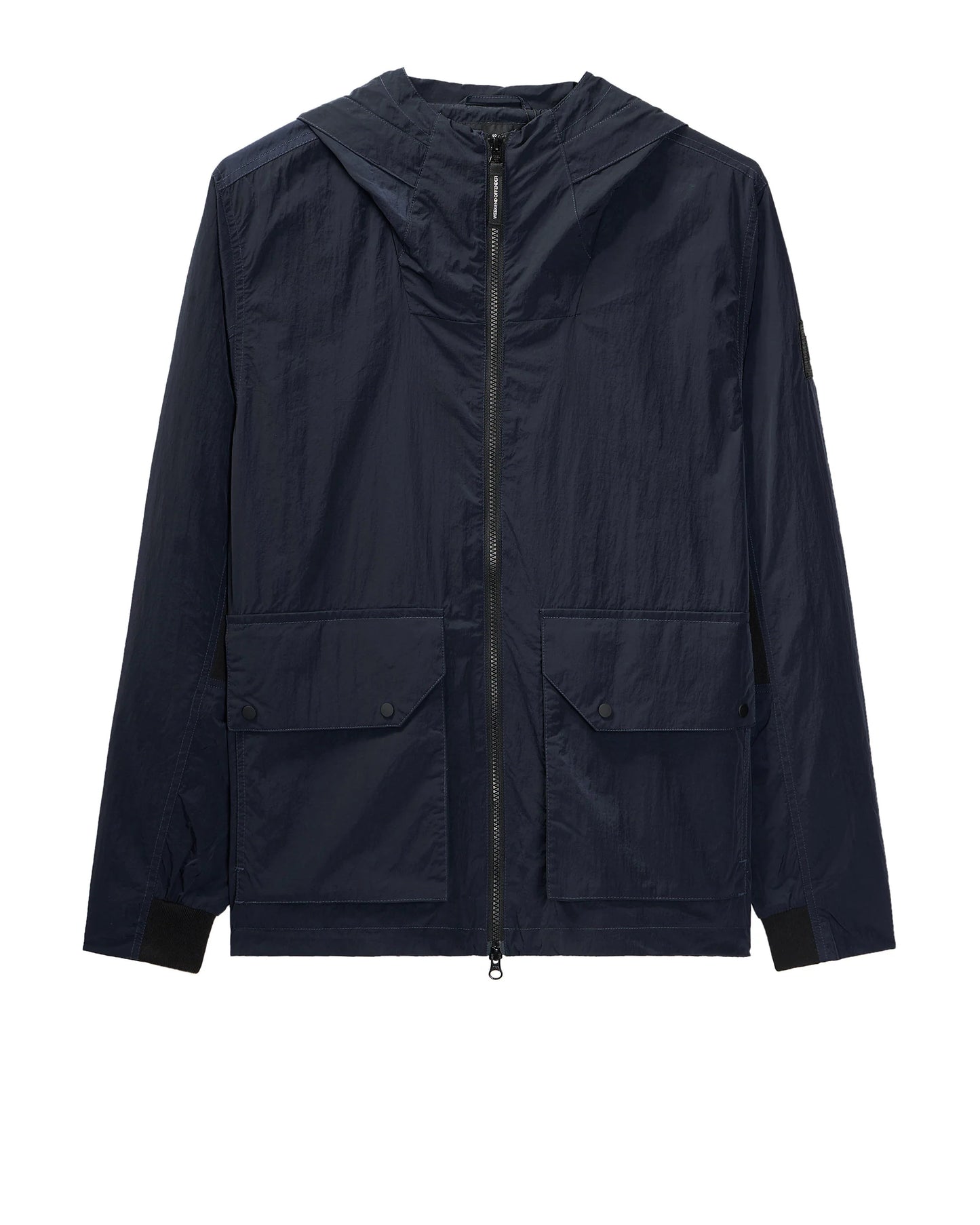 Weekend Offender Valencia Mesh Face Shield Jacket // NAVY