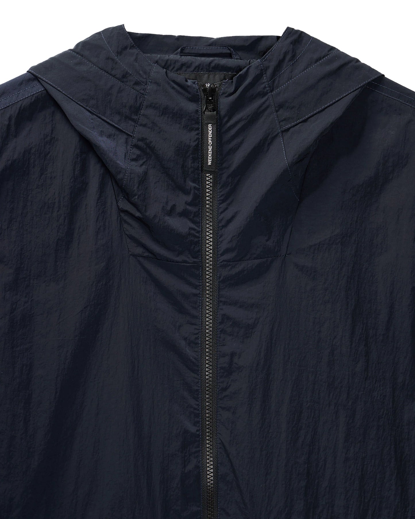 Weekend Offender Valencia Mesh Face Shield Jacket // NAVY