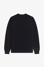 Fred Perry Piqué Stitch Jumper // NAVY 795