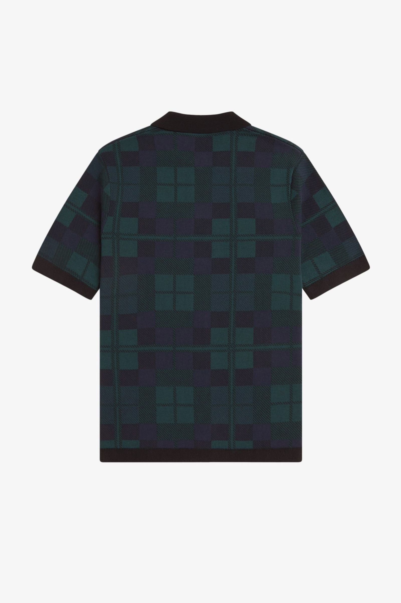Fred Perry Black Watch Knit K1553 // TARTAN 37A