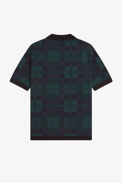 Fred Perry Black Watch Knit K1553 // TARTAN 37A