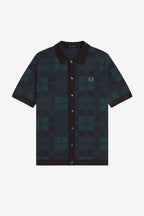 Fred Perry Black Watch Knit K1553 // TARTAN 37A