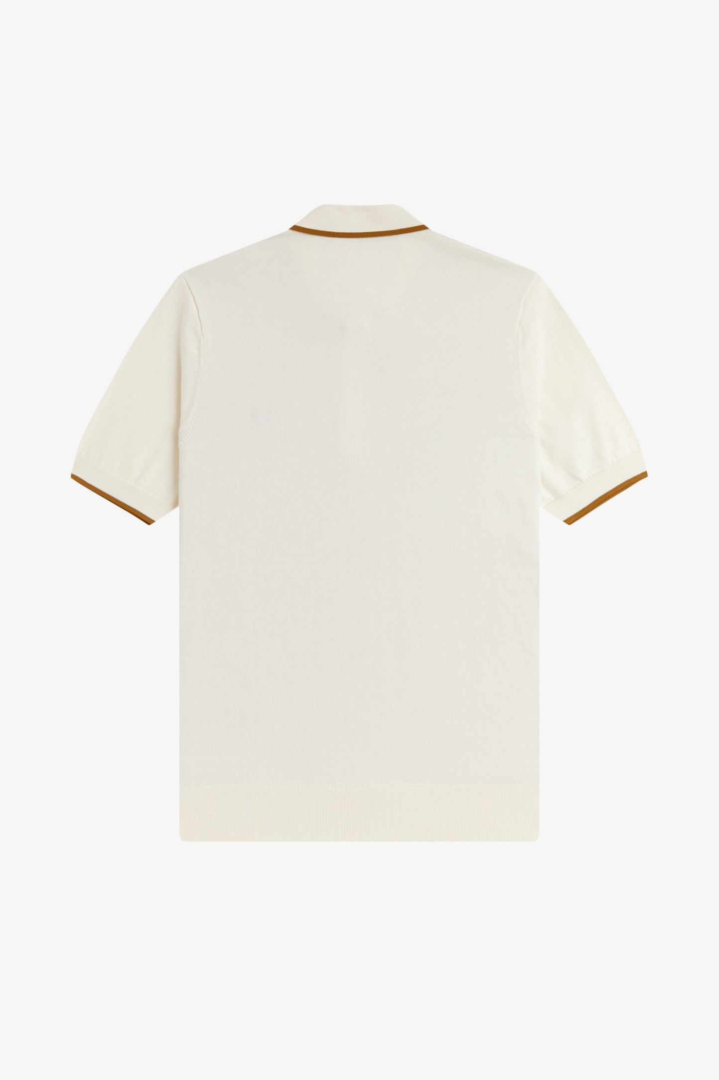 Fred Perry Tonic Waffle Knitted Shirt K2307 // ECRU