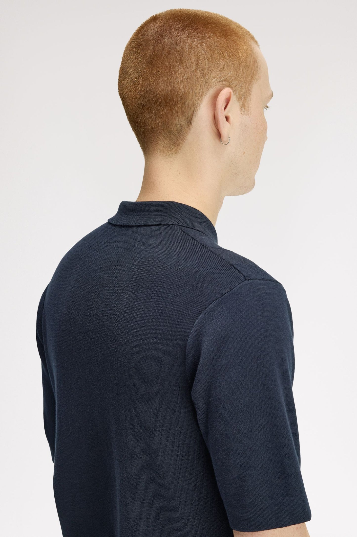 Fred Perry K2324 Tonal Vertical Stripe Shirt // NAVY