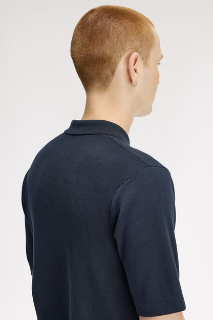 Fred Perry K2324 Tonal Vertical Stripe Shirt // NAVY