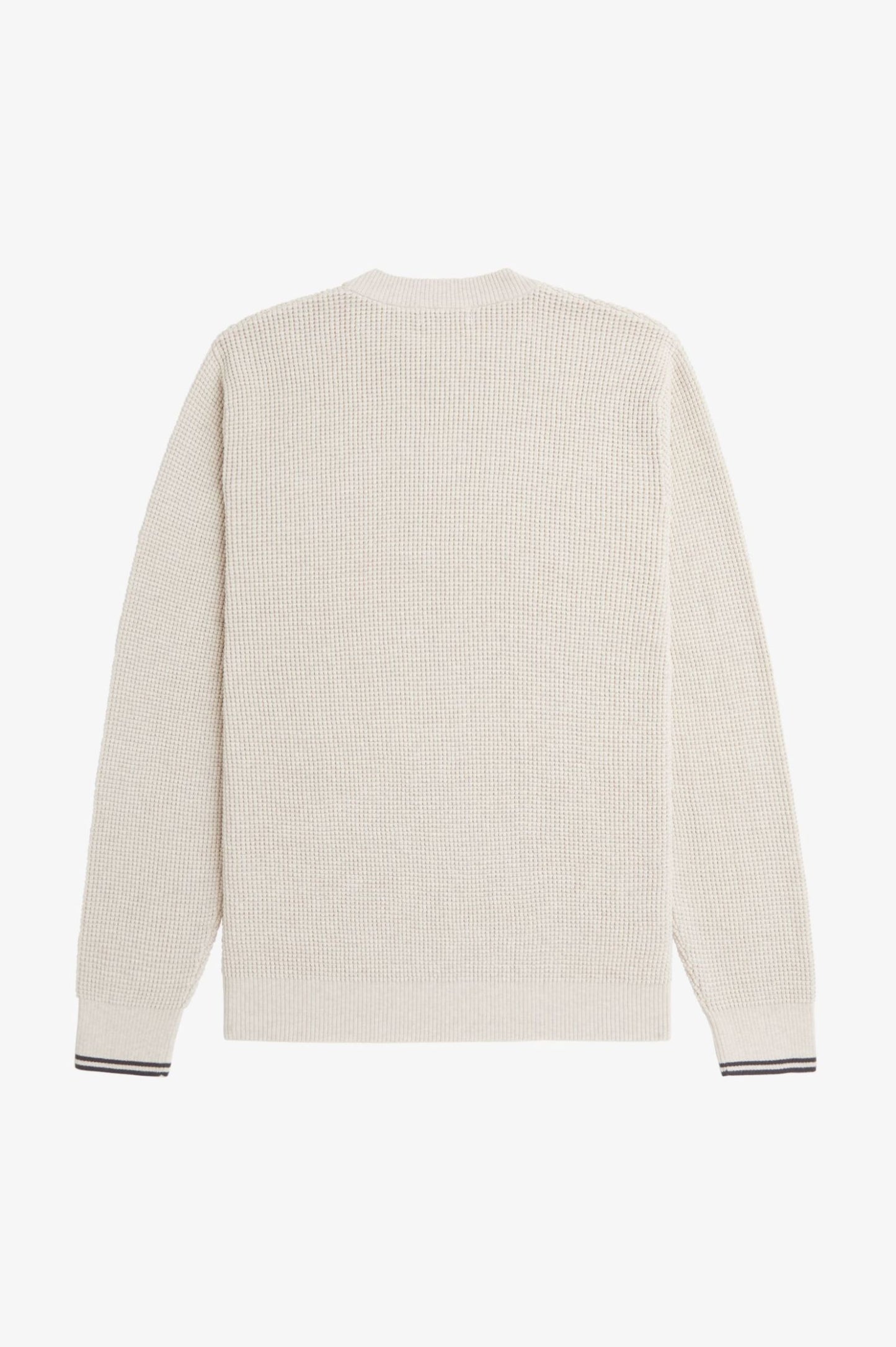 Fred Perry Waffle Stitch Jumper K6507 // PORRIDGE MARL