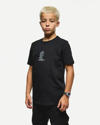 Weekend Offender KIDS Reggie Graphic T-Shirt // BLACK