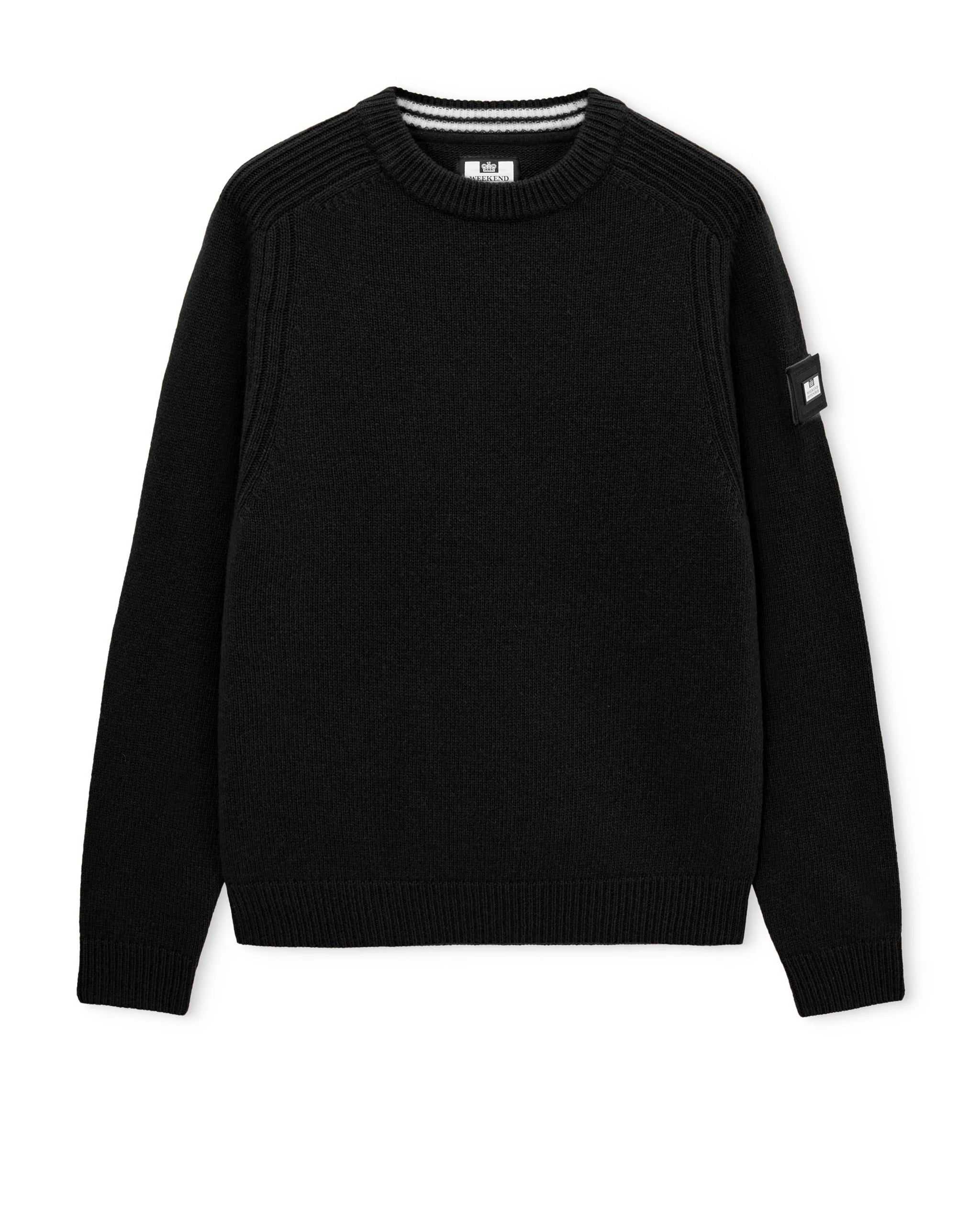 Weekend Offender Zagreb Jumper // BLACK