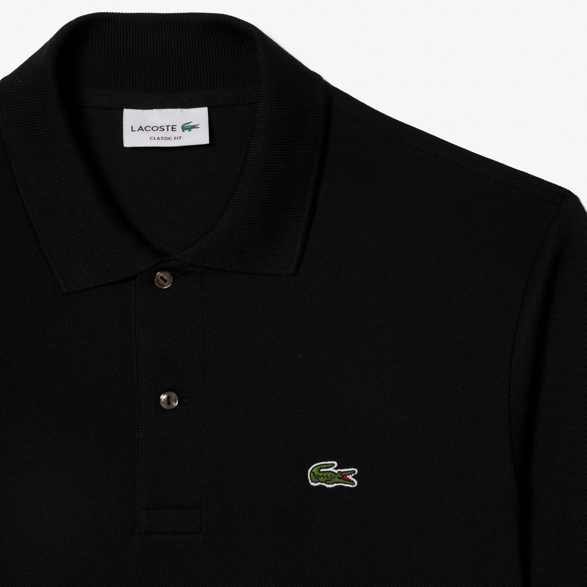 Lacoste Classic Fit L.12.12 Original Polo Shirt // BLACK 031