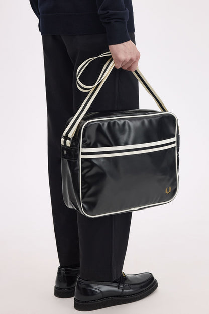 Fred Perry Shoulder Bag L8257 // BLACK/ECRU D57
