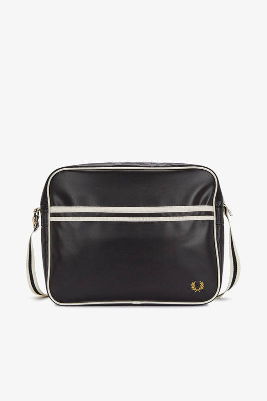 Fred Perry Shoulder Bag L8257 // BLACK/ECRU D57