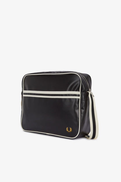 Fred Perry Shoulder Bag L8257 // BLACK/ECRU D57