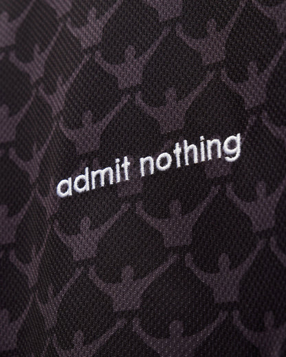 Weekend Offender Ardiles Football Shirt // BLACK