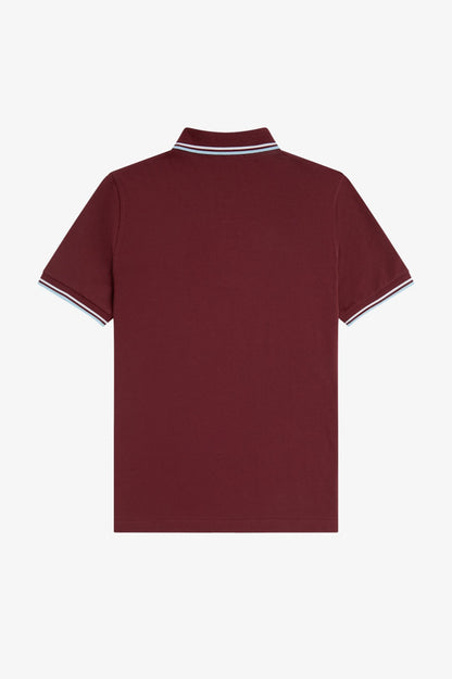 Fred Perry M12 Polo // MAROON 16B