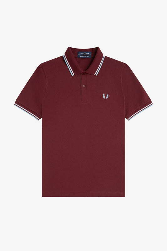 Fred Perry M12 Polo // MAROON 16B