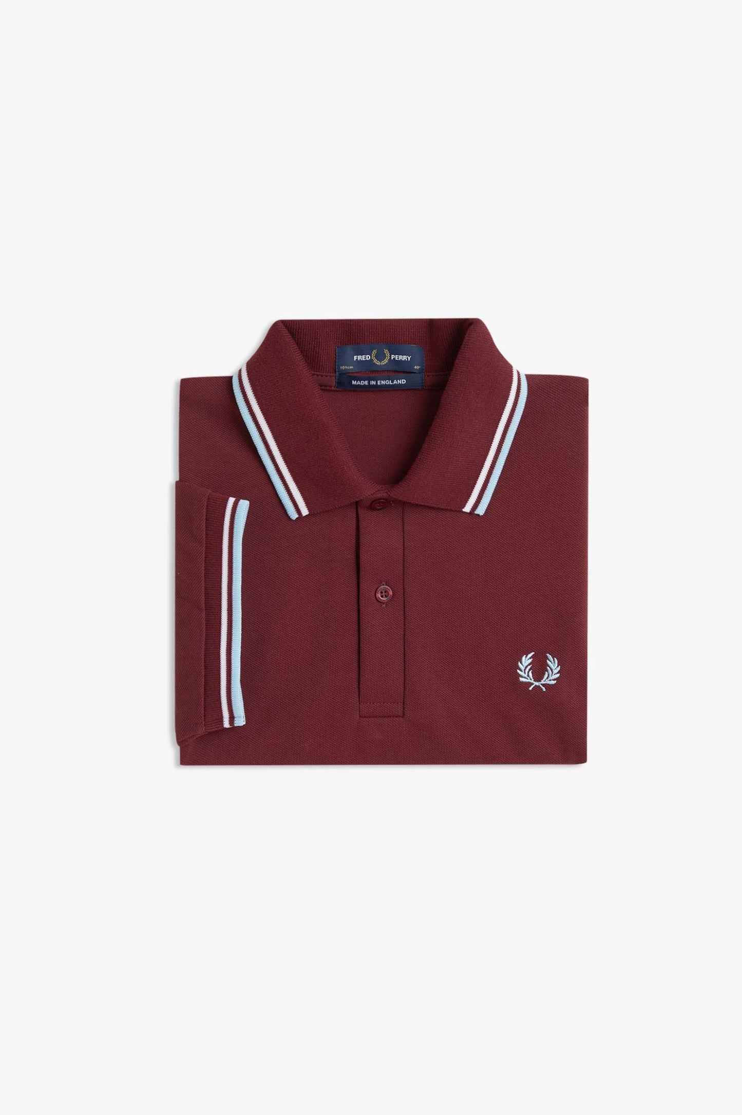 Fred Perry M12 Polo // MAROON 16B