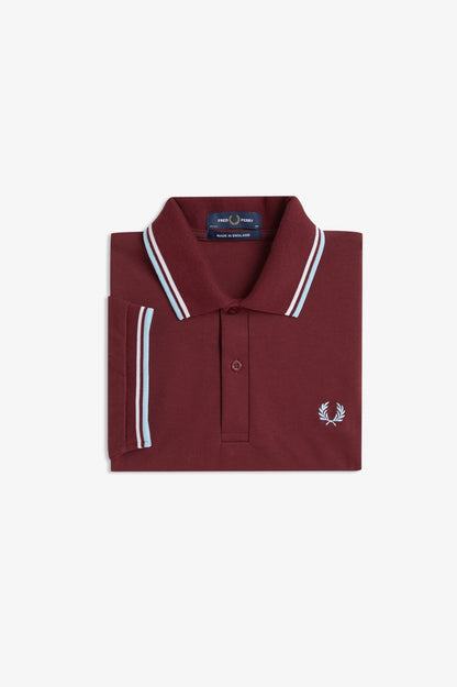 Fred Perry M12 Polo // MAROON 16B
