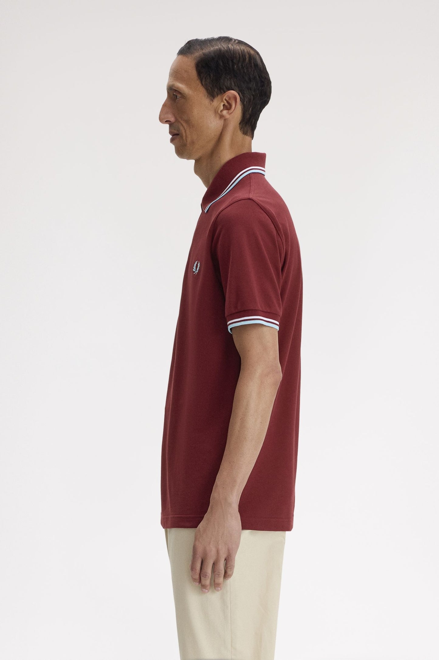 Fred Perry M12 Polo // MAROON 16B
