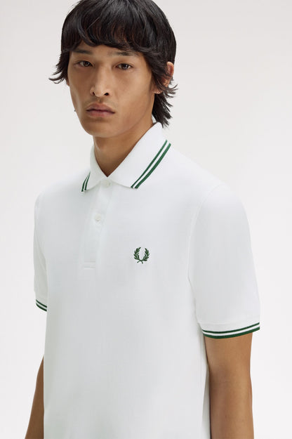 Fred Perry M12 Polo // WHITE 16C