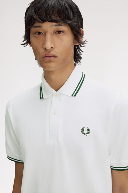 Fred Perry M12 Polo // WHITE 16C