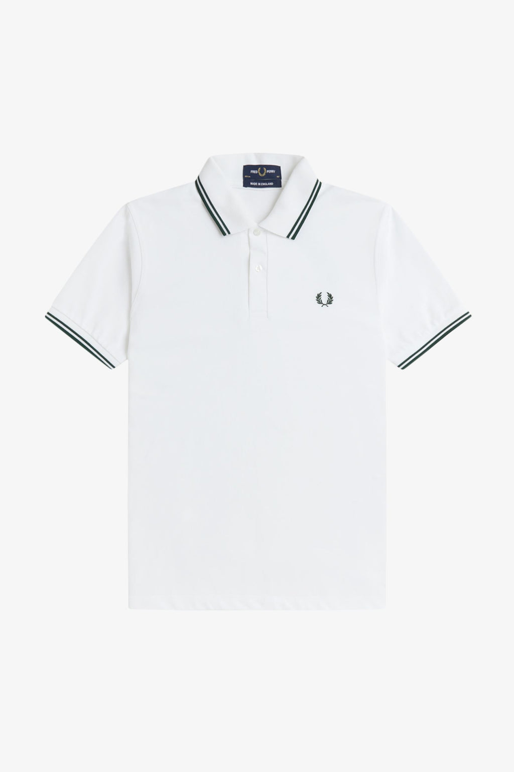 Fred Perry M12 Polo // WHITE 16C