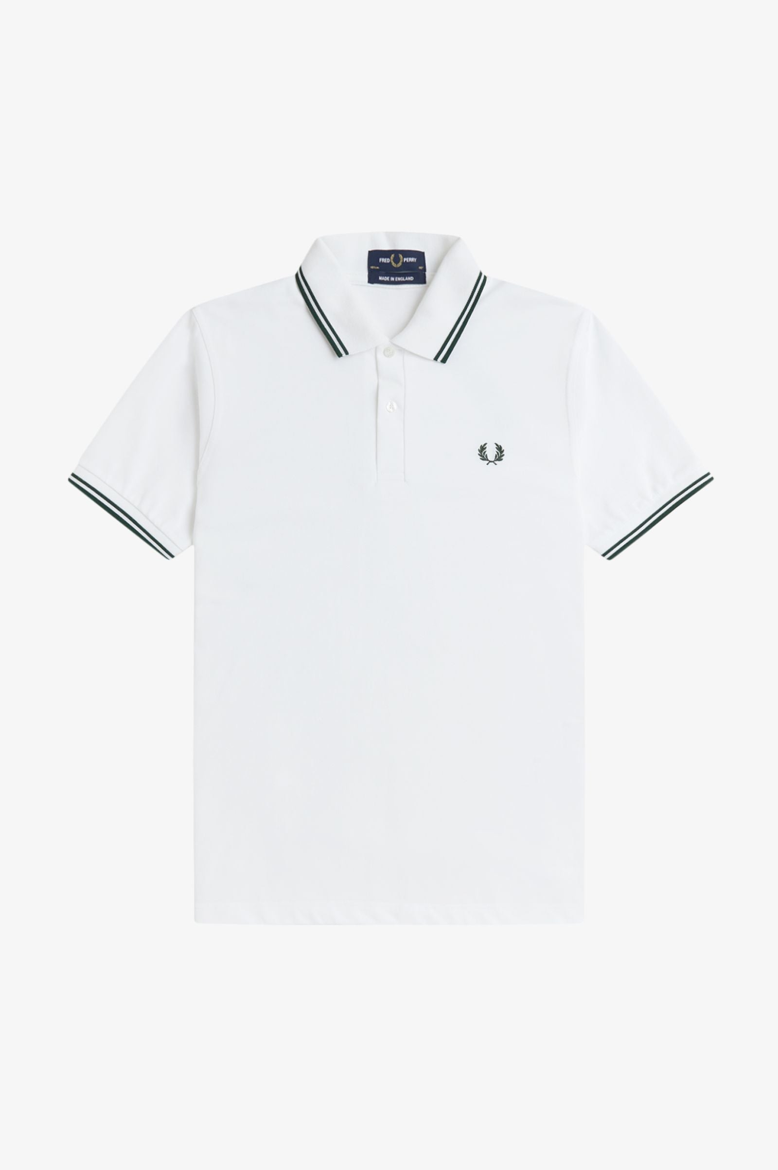 Fred Perry M12 Polo // WHITE 16C