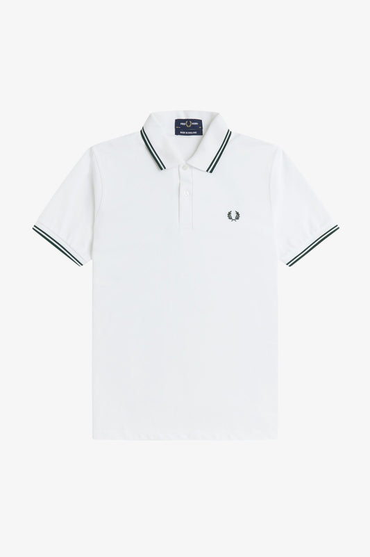 Fred Perry M12 Polo // WHITE 16C