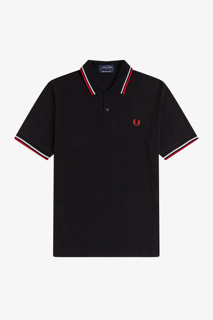 Fred Perry M12 Polo // BLACK 186