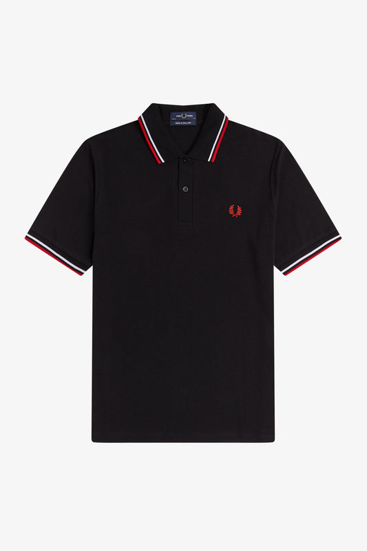 Fred Perry M12 Polo // BLACK 186