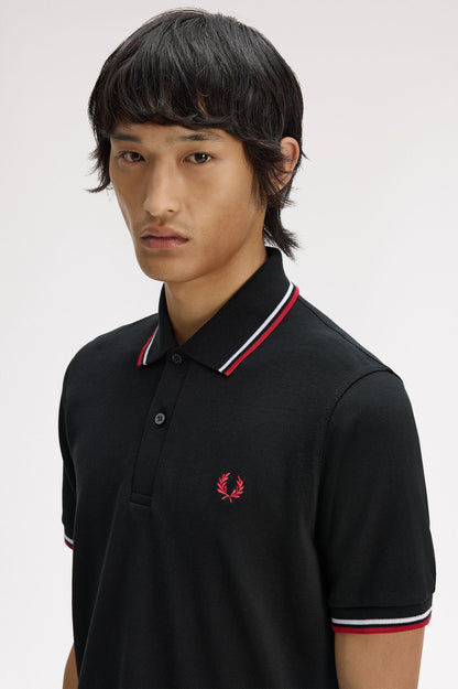 Fred Perry M12 Polo // BLACK 186