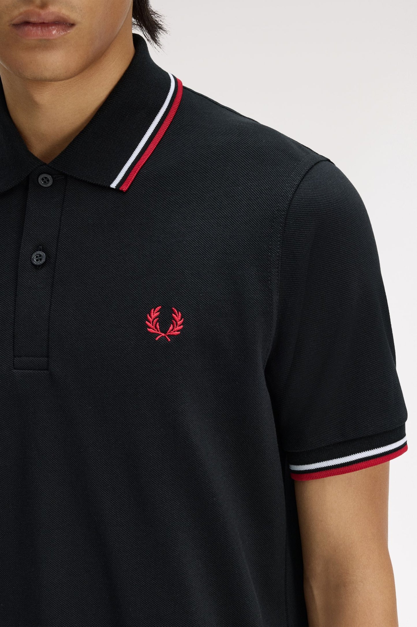 Fred Perry M12 Polo // BLACK 186