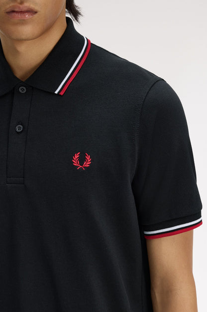 Fred Perry M12 Polo // BLACK 186