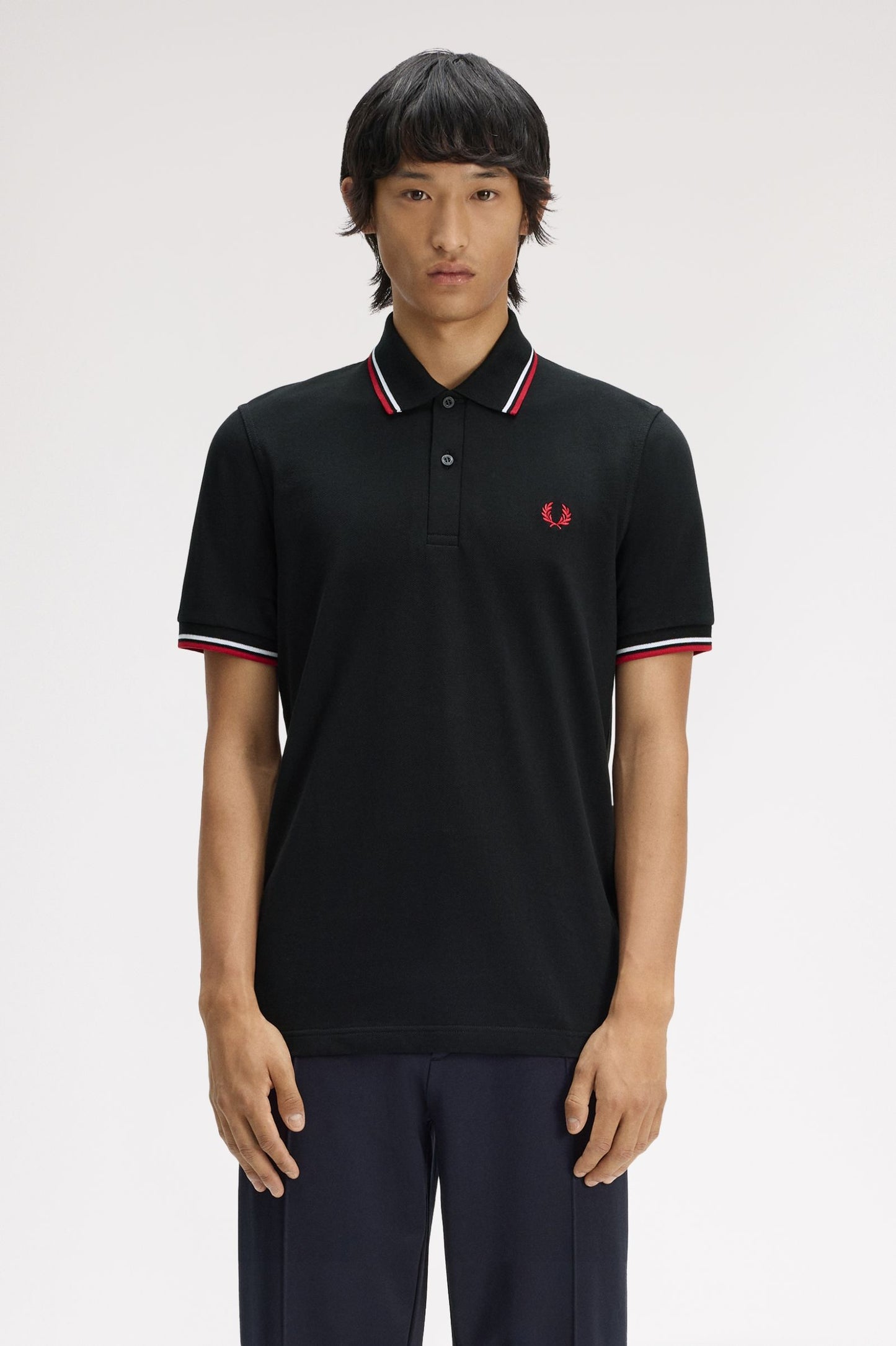 Fred Perry M12 Polo // BLACK 186