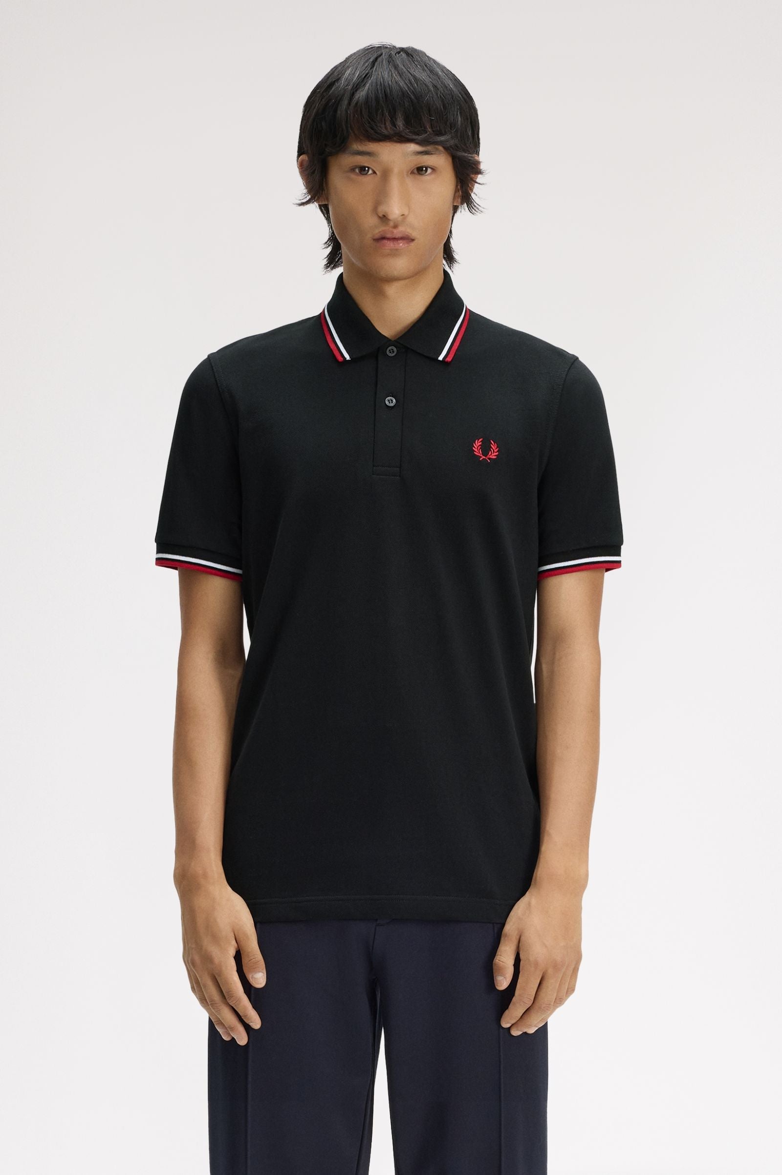 Fred Perry M12 Polo // BLACK 186
