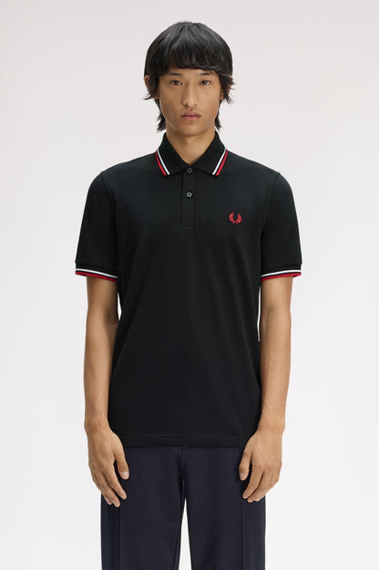 Fred Perry M12 Polo // BLACK 186