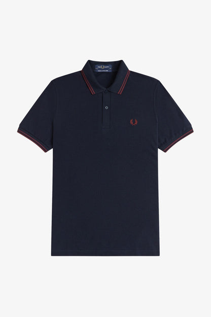 Fred Perry M12 Made In England Polo // NAVY 68A