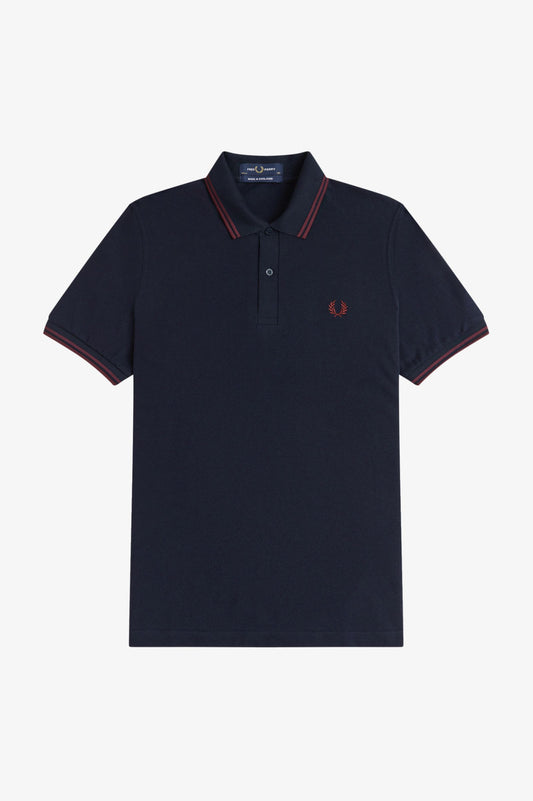 Fred Perry M12 Made In England Polo // NAVY 68A