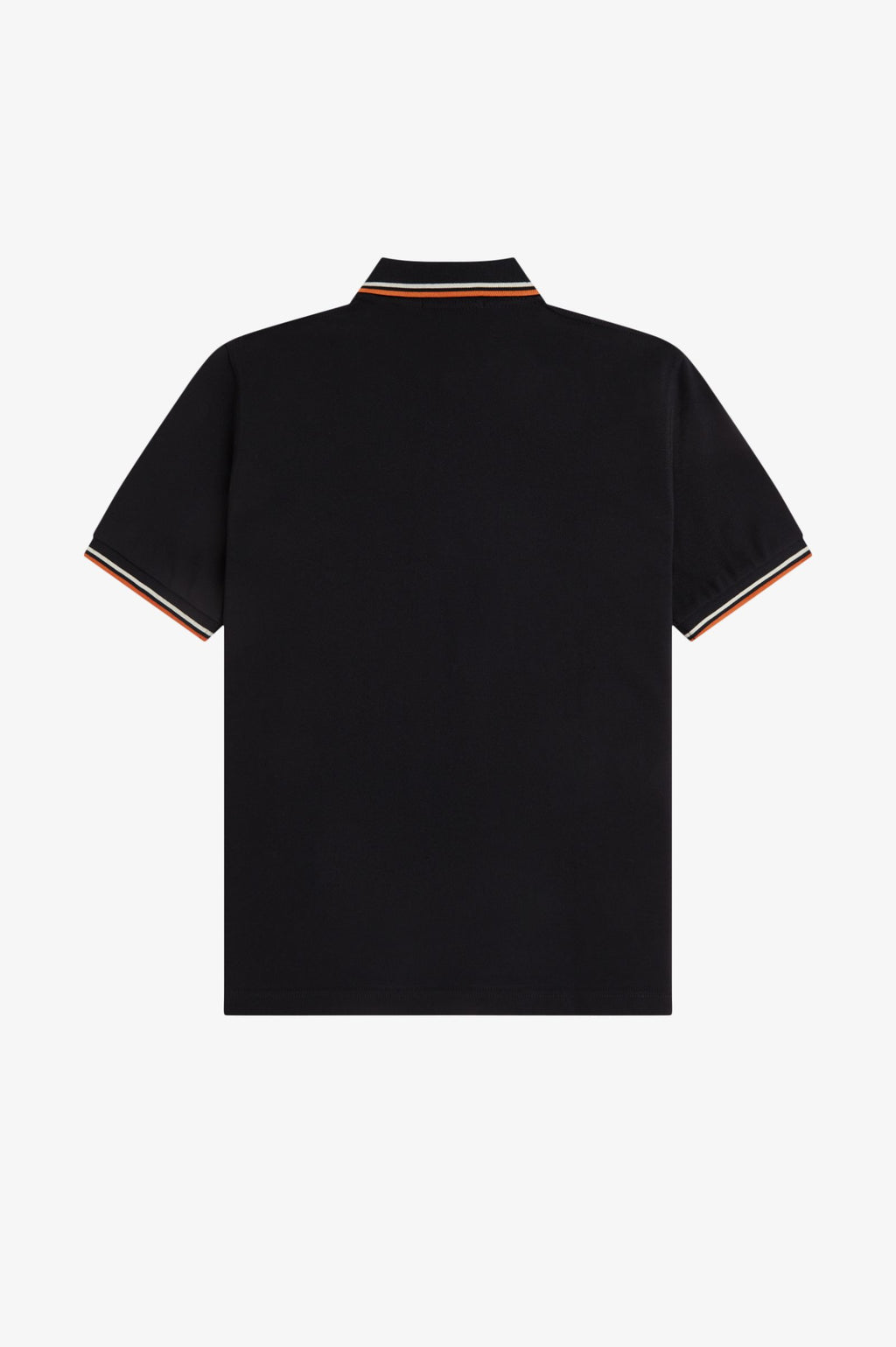 Fred Perry M12 Polo // BLACK TRAMLINE WHITE 93C