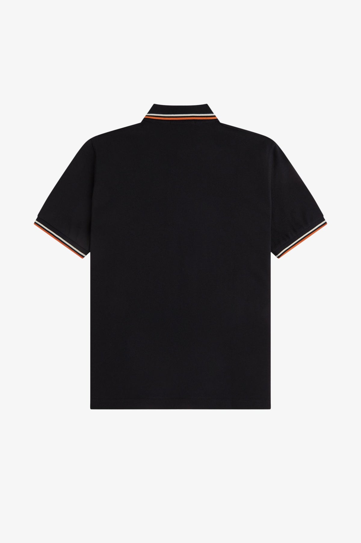 Fred Perry M12 Polo // BLACK TRAMLINE WHITE 93C