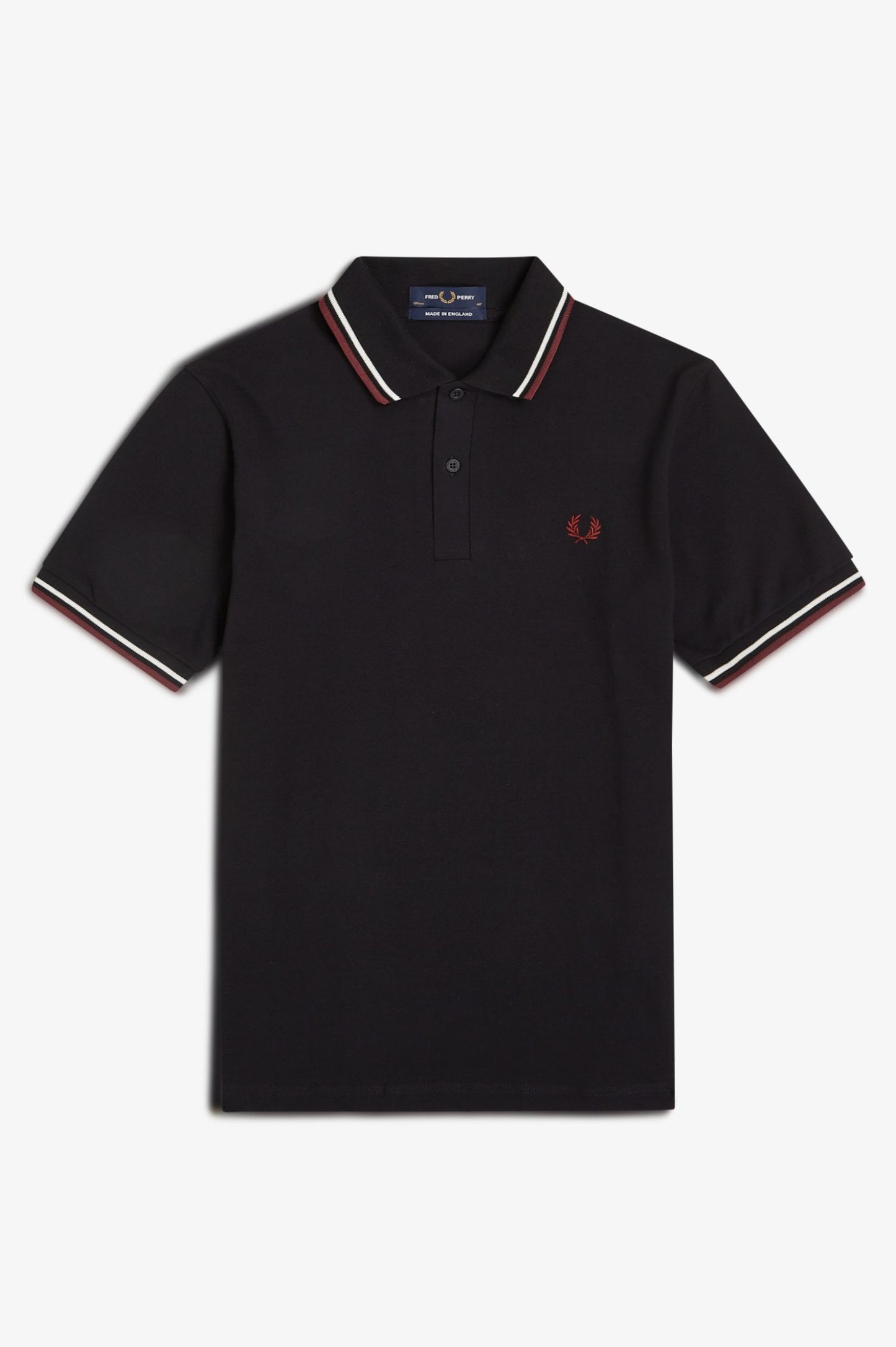 Fred Perry M12 Made In England Polo // BLACK T29