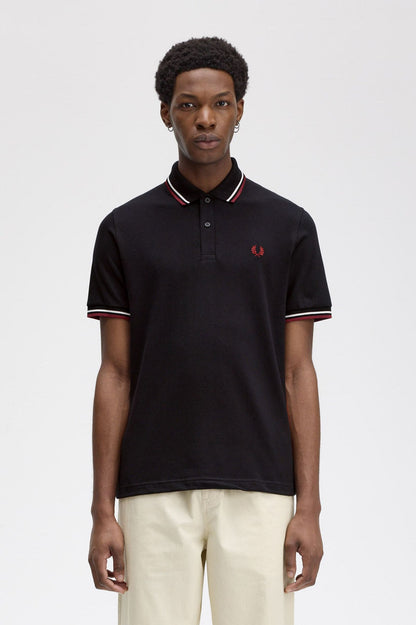 Fred Perry M12 Made In England Polo // BLACK T29