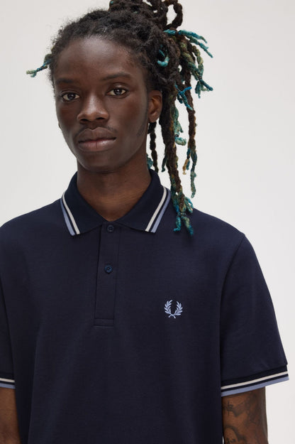 Fred Perry M12 Made In England Polo // NAVY Y84