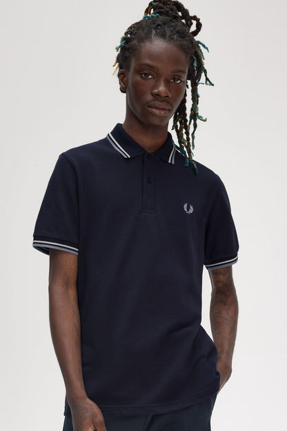 Fred Perry M12 Made In England Polo // NAVY Y84