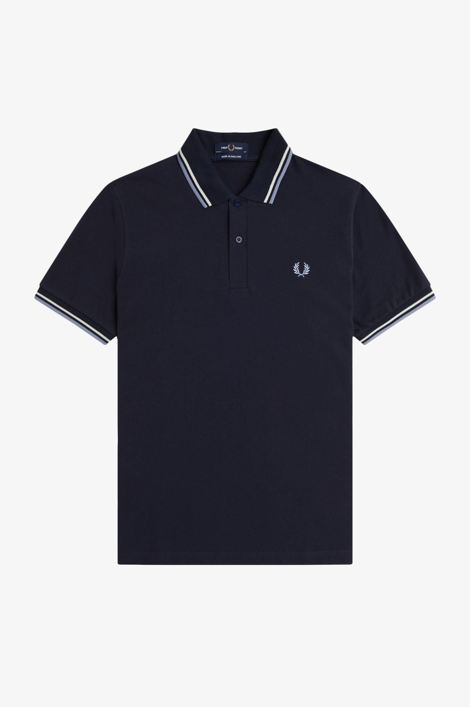 Fred Perry M12 Made In England Polo // NAVY Y84