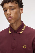 Fred Perry M12 Made in England Polo // OXBLOOD Y89