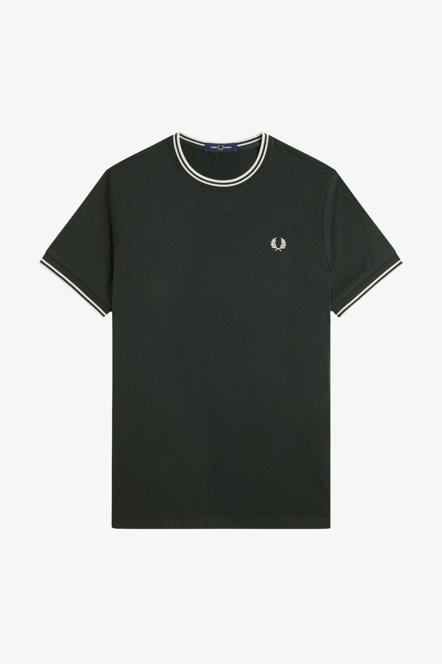 Fred Perry Twin Tipped T-Shirt M1588V // NIGHT GREEN T50