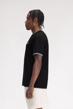 Fred Perry Twin Tipped T-Shirt M1588 // BLACK Q46