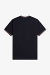 Fred Perry Twin Tipped Tee M1588 // NAVY T55