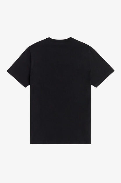 Fred Perry Crew Neck Tee M1600 // BLACK 102