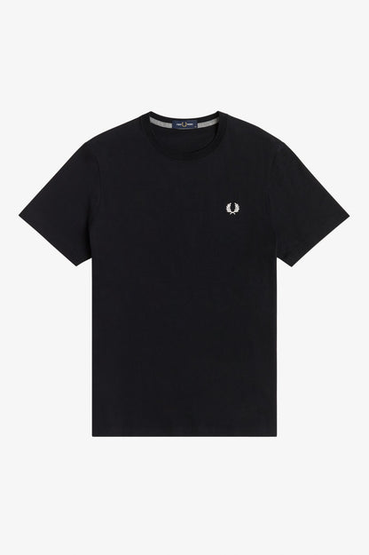 Fred Perry Crew Neck Tee M1600 // BLACK 102